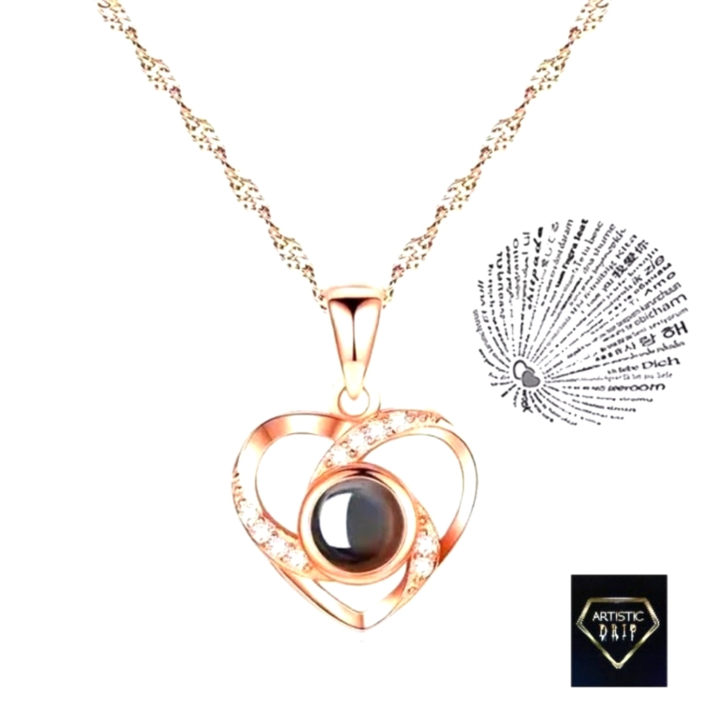 Love 100 Projection Necklace Collection style 3